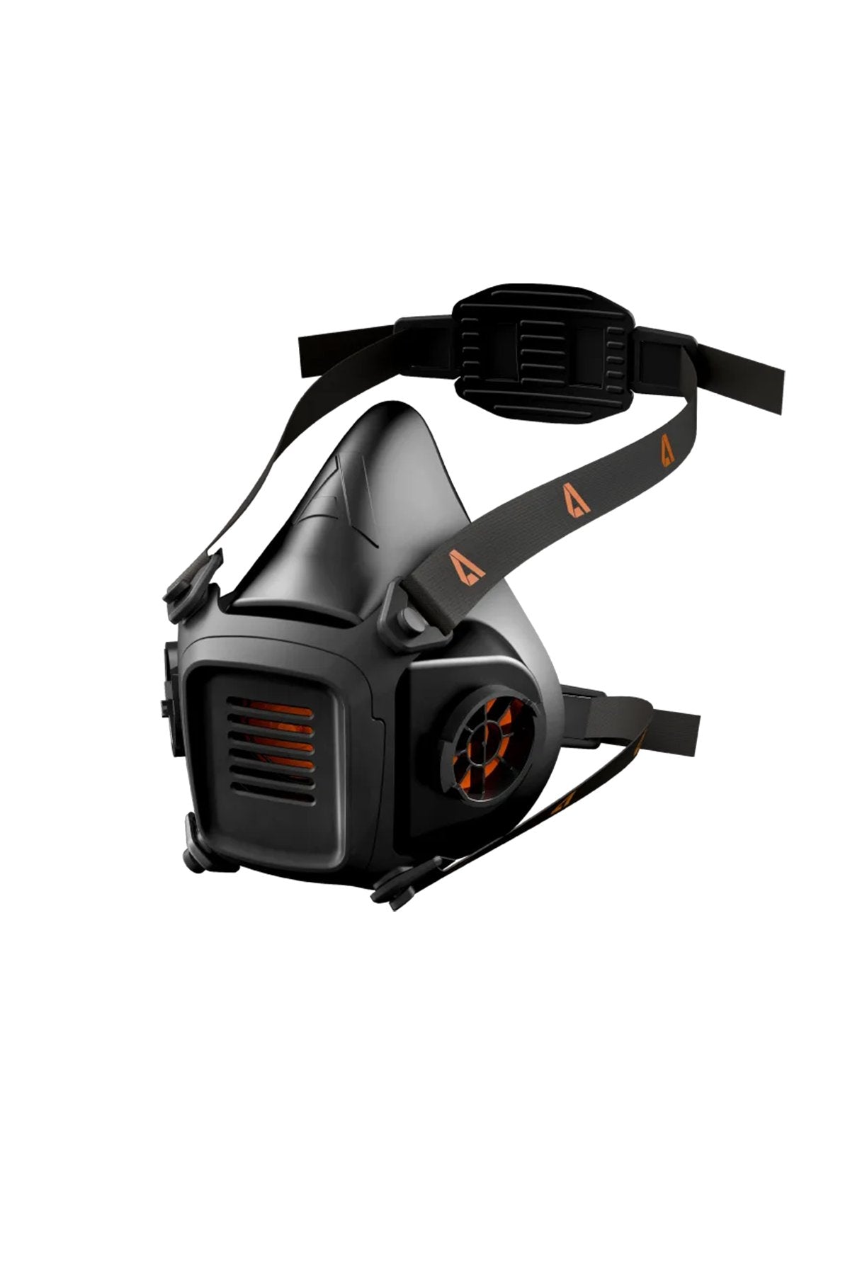 Alpha Sentinel Premium Siyah Turuncu Yarım Yüz Solunum Maskesi (Filtresiz) Alpha Sentinel Premium Siyah Turuncu Yarım Yüz Solunum Maskesi (Filtresiz)